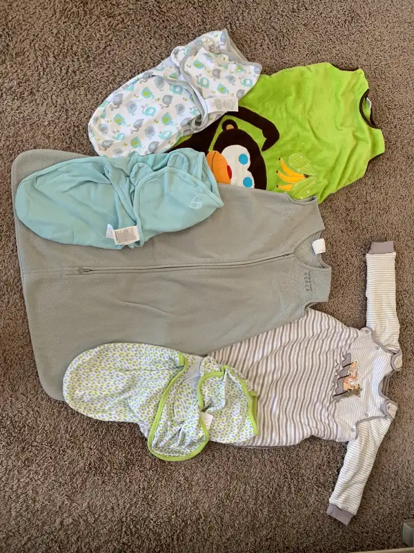 Baby Sleepsacks - 0-18 months (6 items) in Multi-item in Calgary - Image 5