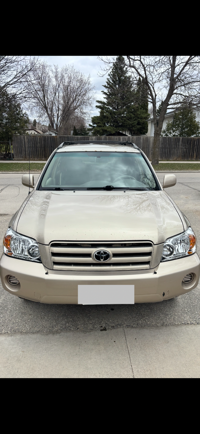 2004 Toyota Highlander safety
