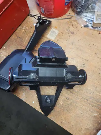 OEM tail section of a 2014 Honda CBR1000RR plus the OEM tail light. Windshield nuts and wheel tape....