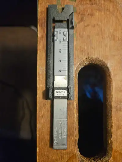 Shure precision force stylus gauge vintage, View more