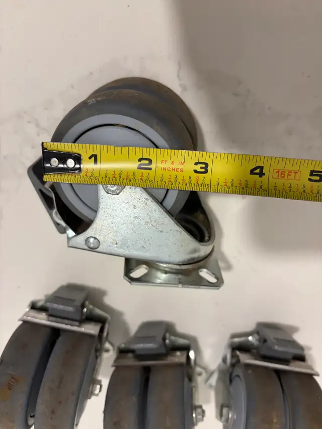 Blickle Germany 2” Heavy-Duty Swivel Casters w/ Brakes   in Other Business & Industrial in Bedford - Image 9