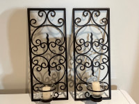 ***For sale - Decorative wall candles - set of 2.