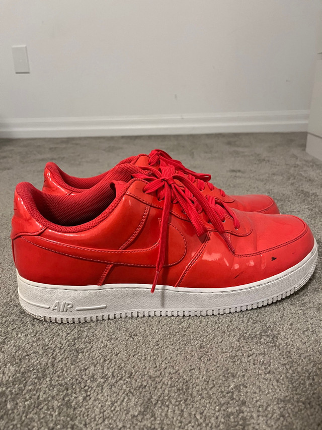 Size 13 Red Airforce one’s  in Men's in Kitchener / Waterloo - Image 4