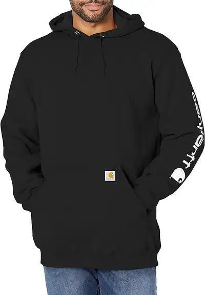 NEW  Carhartt Men's  Logo Hoodie 4XL, 3XL, 2XL XL,XS, View more