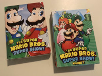 The Super Mario Bros. Super Show Volume 1 & 2 DVD Sets