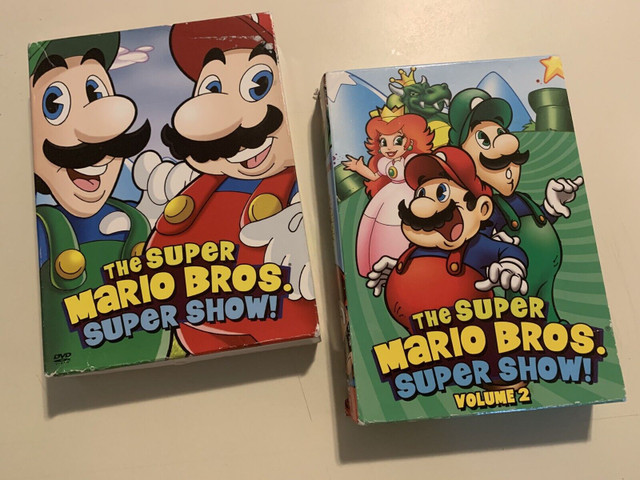 The Super Mario Bros. Super Show Volume 1 & 2 DVD Sets in CDs, DVDs & Blu-ray in Oshawa / Durham Region