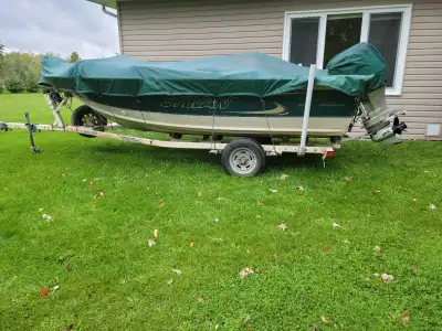 Selling my Sylvan Adventurer 1600 with a Honda 75hp motor. Great boat with plenty of room and storag...