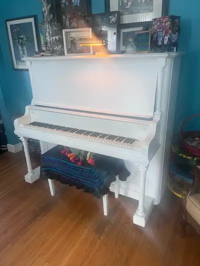 Free upright piano, View more