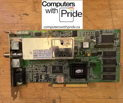 ATI Rage 128 All-in-Wonder TV Tuner 16MB AGP, View more