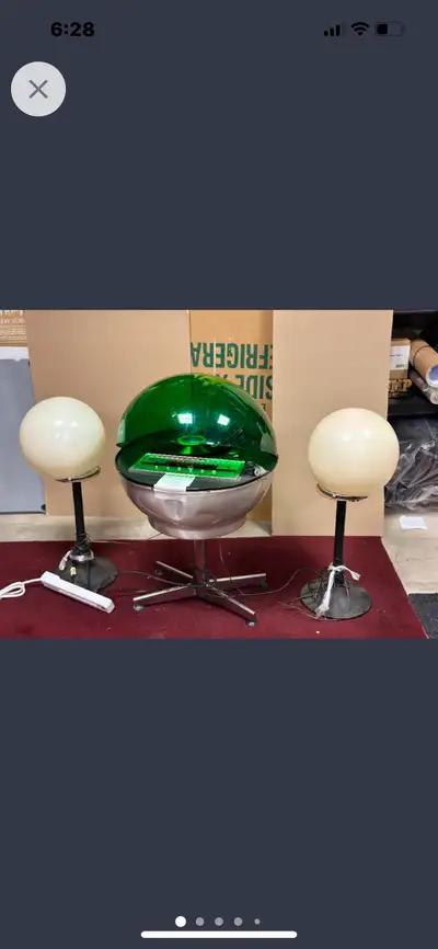 Retro globe stereo, View more