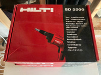 Hilti Screwgun SD2500 (Brand New in Box)