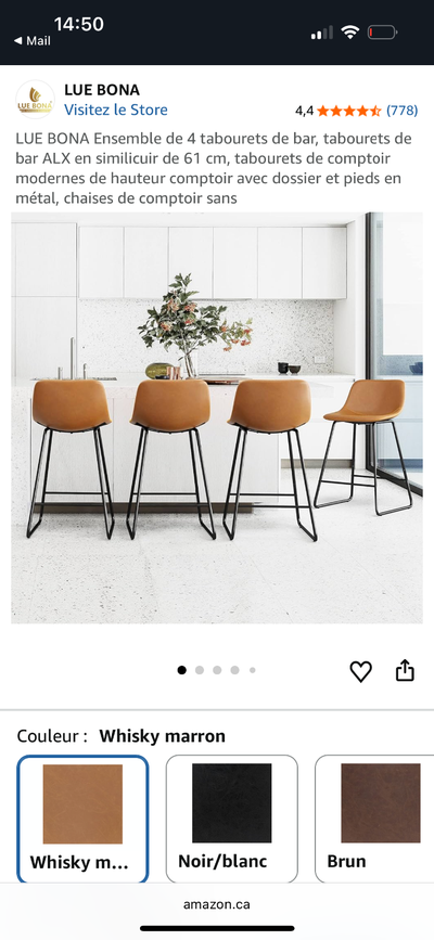 Tabourets de comptoir, View more