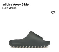 Adidas Yeezy Slides “Slate Marine” size 7