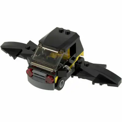 Lego Batman Movie Batmobile mini build, 60 pieces, comes with instructions, Toys R Us exclusive.
