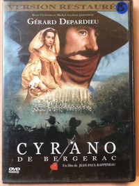 CYRANO DE BERGERAC. DVD. DEPARDIEU. FRANCE. +RARE+