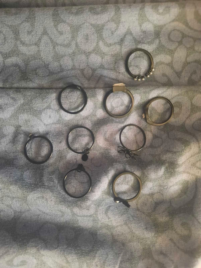 9 rings  in Jewellery & Watches in Grande Prairie - Image 2