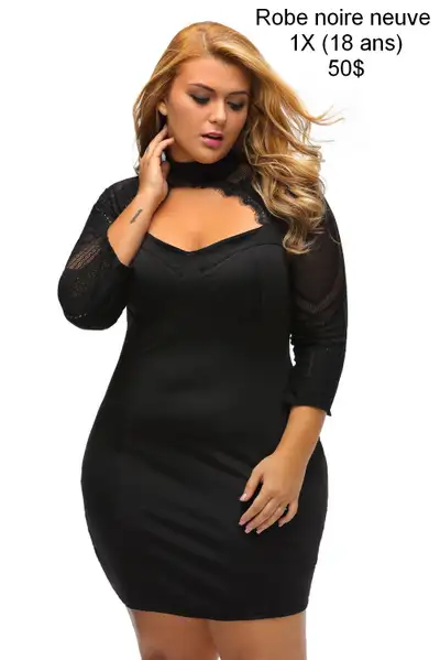 Vêtements gothiques et mode alternative taille plus 1X 2X 18 20, View more