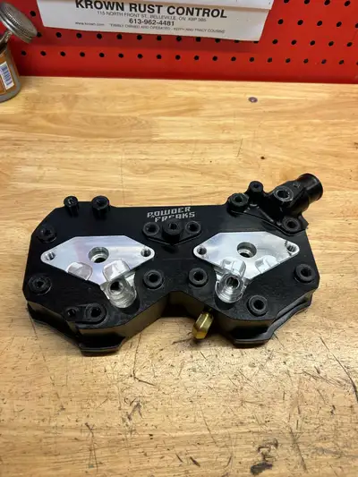 PowderFreaks head with 0-3000’ domes for 2017-2020 skidoo 850. Used for one ride in Quebec before I...