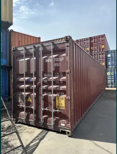 - We sell Used and New storage containers - 20' and 40' units are available - PRICE DEPENDS ON CONTA...