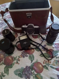 Pentex 1000 camera and lenses for sale excellent condition 35 mm