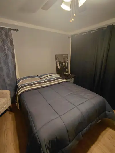 Room for rent during FIFA WORLD CUP recently renovated, new drywall, fresh paint, new bed & bedding...
