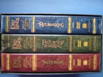 Lord of the Rings DVD Trilogy (Extended Edition), View more