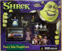 Shrek Mini Figures - Fairy Tale Fugitives - New