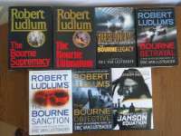 Jason Bourne Hardcover Book Lot