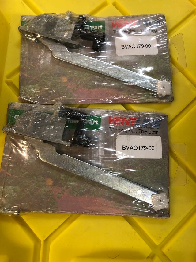 RV Dead Bolt & two roof vent crank mechanisms RV & Camper Parts