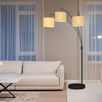 OUTON 81" Light Arc Floor Lamp with Marble Basehot Black Friday