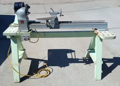 Vintage Wood Lathe, View more