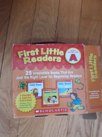 First Little Reader Books Level A and B