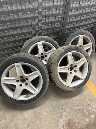 Four rims off of an Acura TL. will fit honda, acura and many others. 17” rims great for a second set...