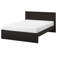 IKEA Queen bed frame and wardrobe For sale