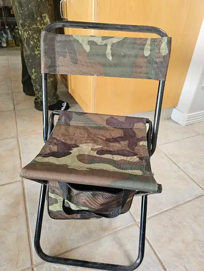 Camouflage folding chair  for fishing and camping p.U Skyview A, View more