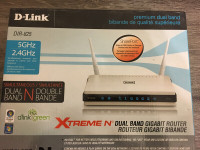 D-Link 5/2.4 GHz  dual band Gigabit Router