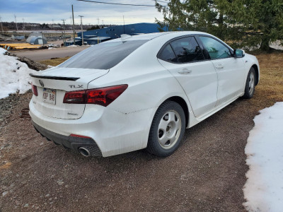 2020 Acura TLX AWD A-Spec V6 Tech Package Red Leather