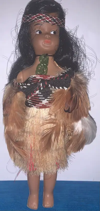 Vintage Parrs New Zealand Māori Doll, View more