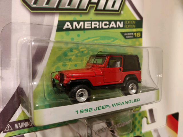 Greenlight Motor World Jeep Wrangler Volkswagen Van 1:64 diecast in Toys & Games in City of Toronto - Image 3
