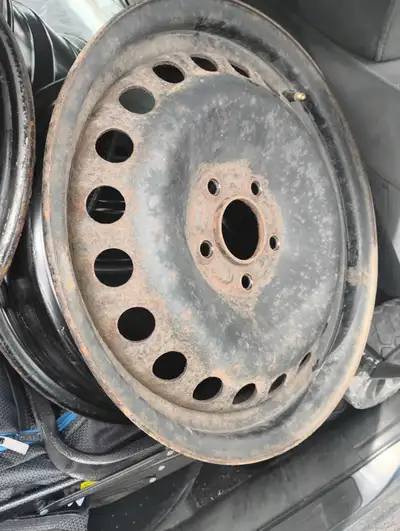 16 inch steel rims Set of 4 Bolt Pattern 5 x 114.3 mm (4.5 inches) Steel $100 Text 288.683.7074, if...