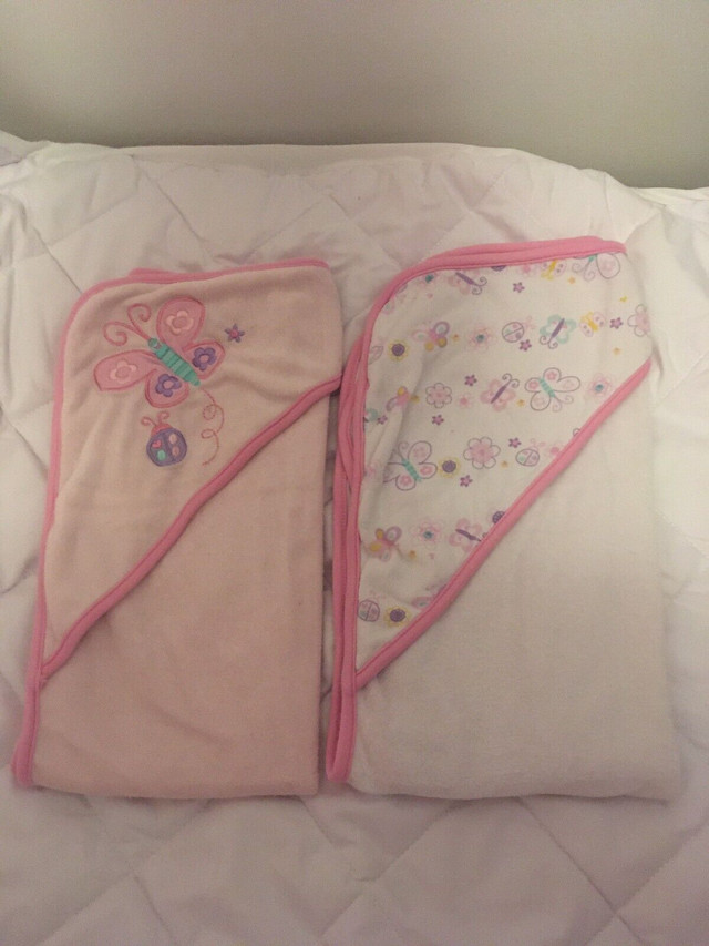 Butterfly baby towels in Bathing & Changing in Cornwall