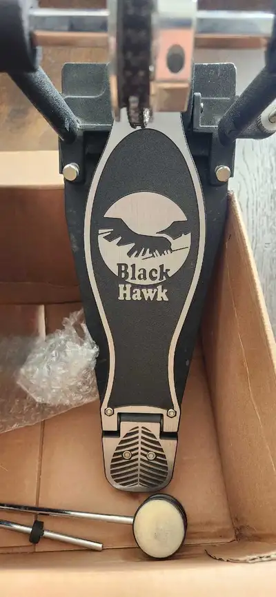 Gretsch Black Hawk bass drum pedal.