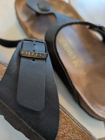 REDUCED $45: Birkenstock Women's Gizeh Sandals, Size 7–7.5, View more