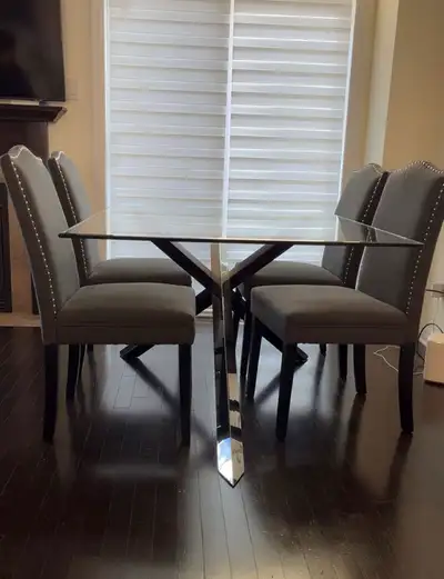 Gorgeous Glass Dining Table Set , View more