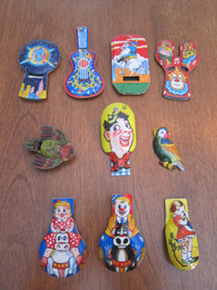 lot de sifflets &, clickers  Japan, Usa West Germany 1950