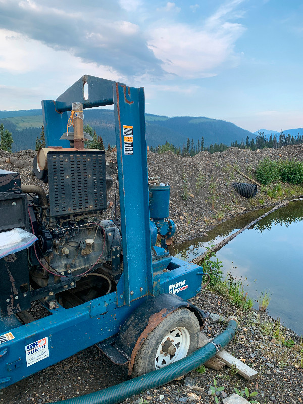 4” self-priming Gorman-Rupp Pump with John Deer diesel engine in Heavy Equipment in Quesnel - Image 3