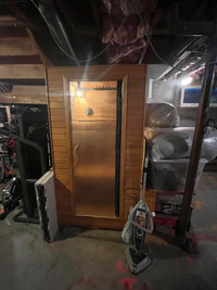 115v infrared 1-2 person sauna