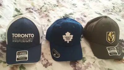 Maple Leafs & Golden Knights caps ☆Brand NEW!☆, View more