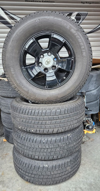 Like New Michelin Tires on Four Toyota Tacoma OEM Rims