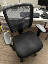 Office Chair - Black Swivel